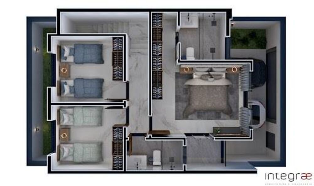 Casa, 3 quartos - Foto 1