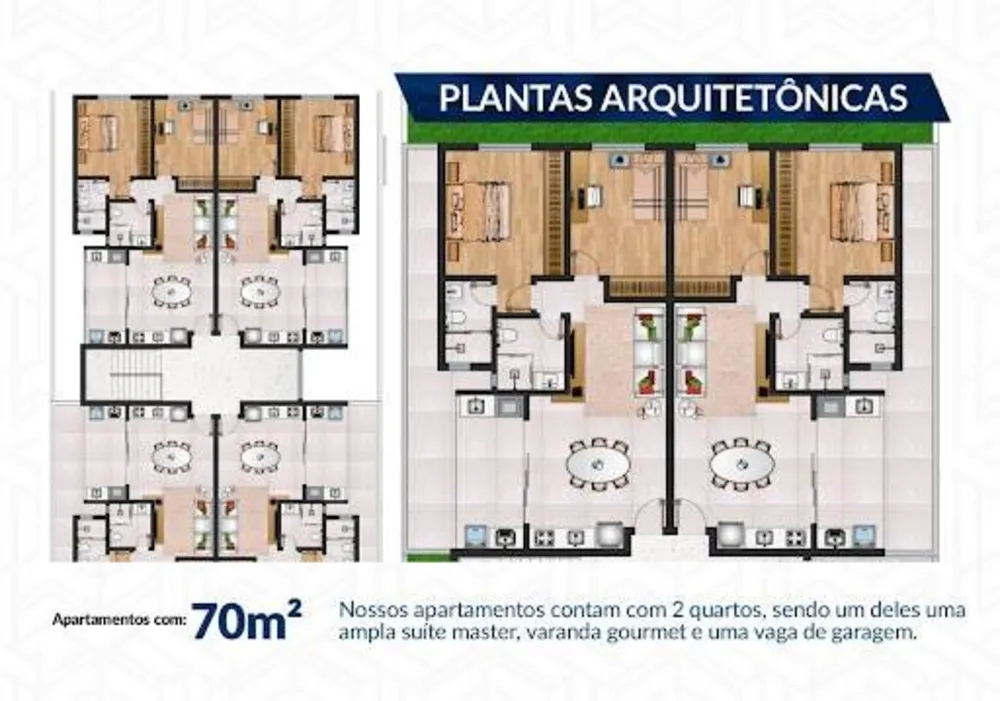 Apartamento, 2 quartos, 70 m² - Foto 8