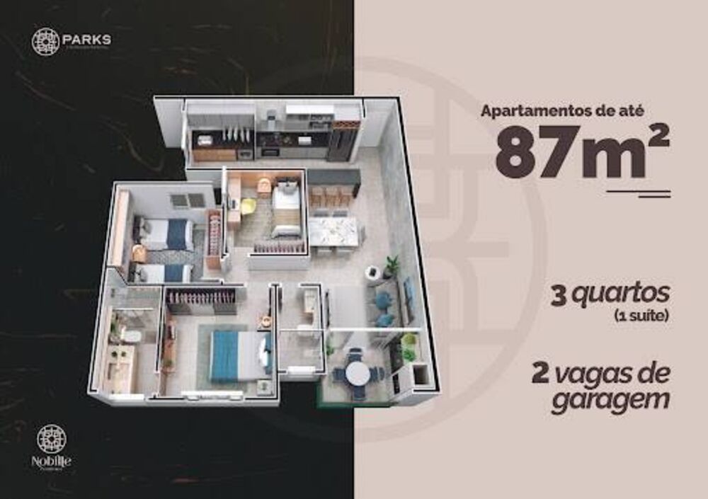 Apartamento à venda com 3 quartos, 84m² - Foto 10