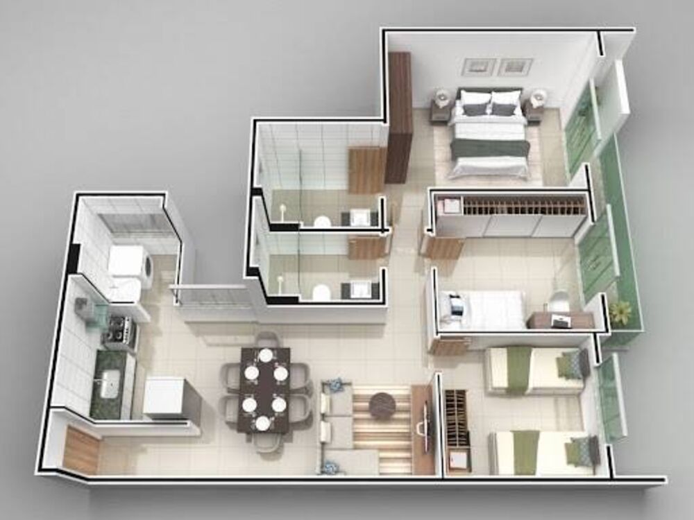 Apartamento à venda com 2 quartos - Foto 1