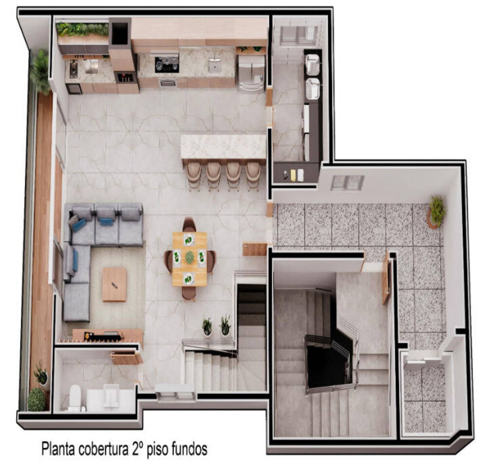 Apartamento à venda com 2 quartos - Foto 4