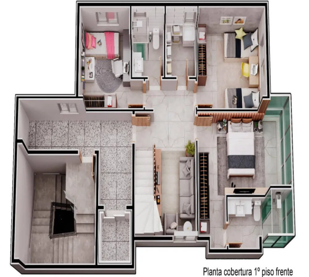 Apartamento, 2 quartos - Foto 3