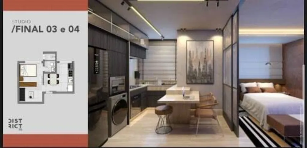 Kitnet-Studio, 29 m² - Foto 5