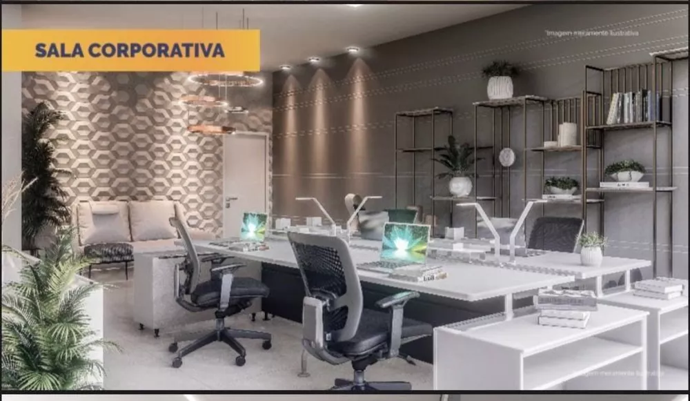 Conjunto Comercial-Sala à venda com 1 quarto, 57m² - Foto 3