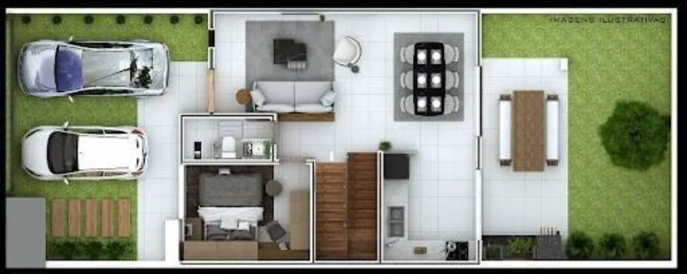 Casa, 3 quartos, 200 m² - Foto 9