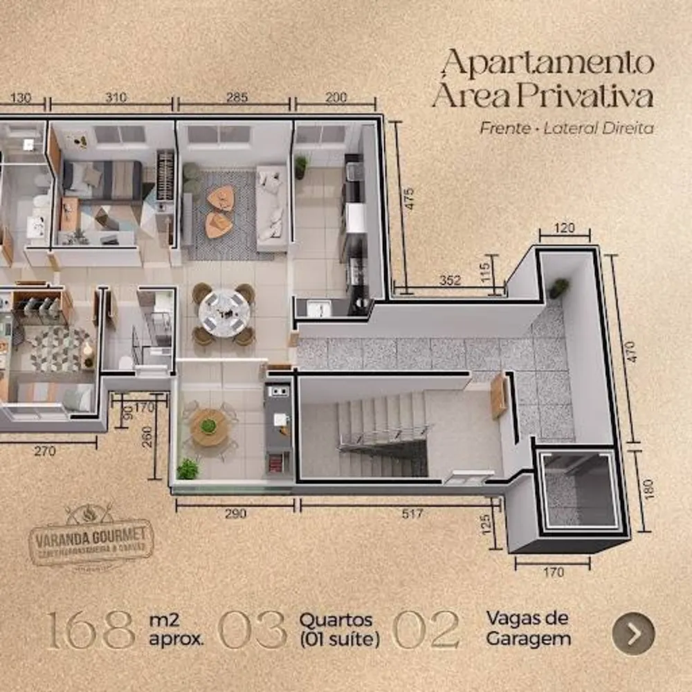 Cobertura, 4 quartos, 173 m² - Foto 10