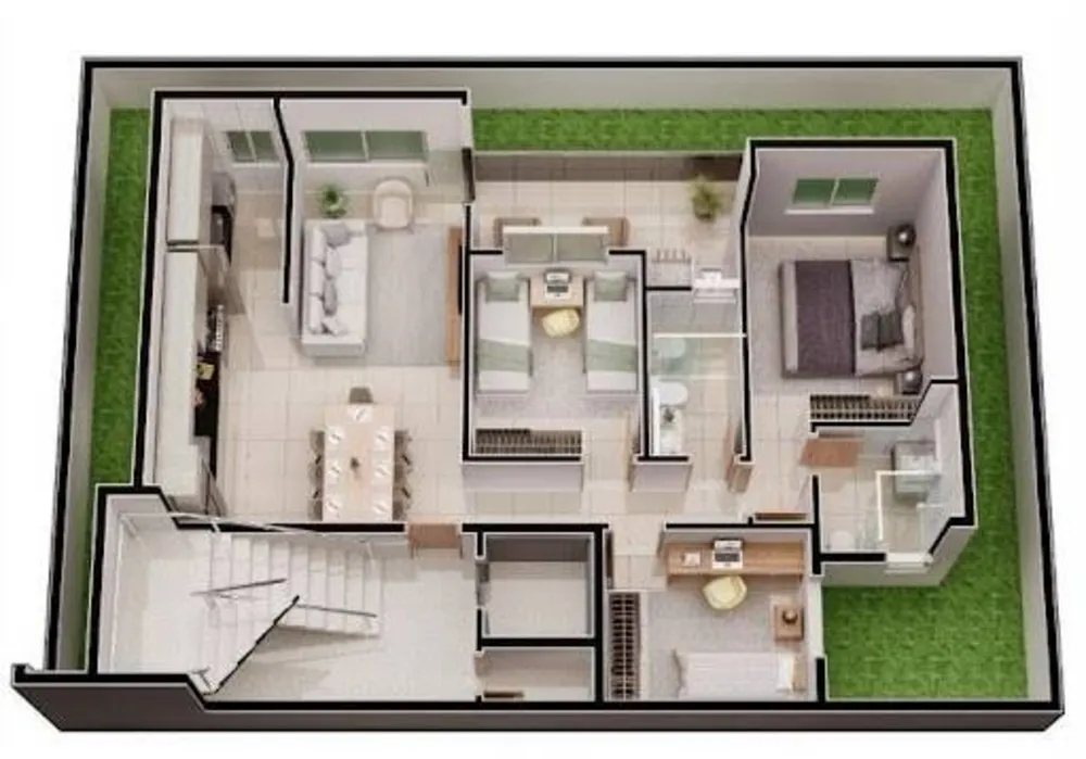 Apartamento, 3 quartos, 84 m² - Foto 2