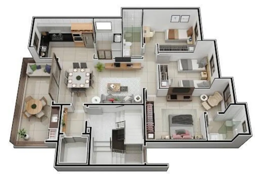 Cobertura, 3 quartos, 200 m² - Foto 10