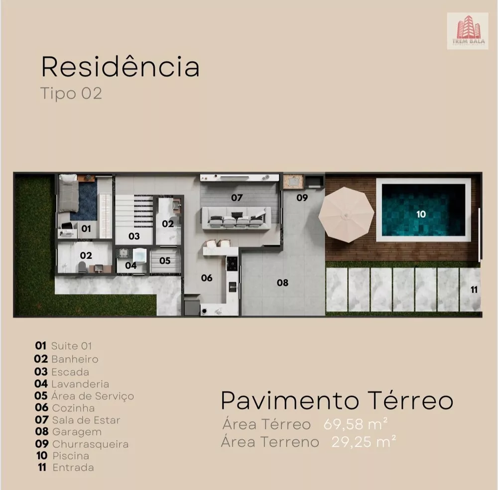 Sobrado, 4 quartos, 70 m² - Foto 11