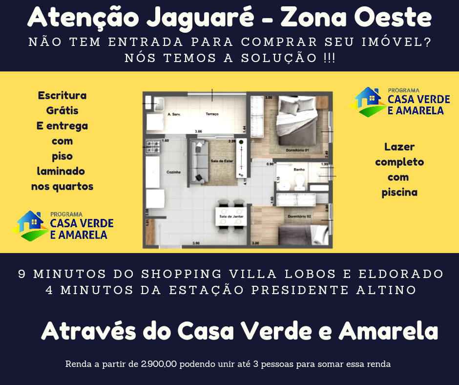 Apartamento à venda com 2 quartos, 35m² - Foto 1