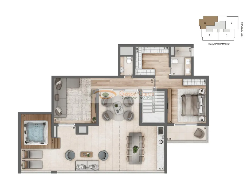 Apartamento, 3 quartos, 135 m² - Foto 4