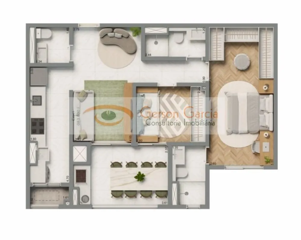 Apartamento, 2 quartos, 60 m² - Foto 11
