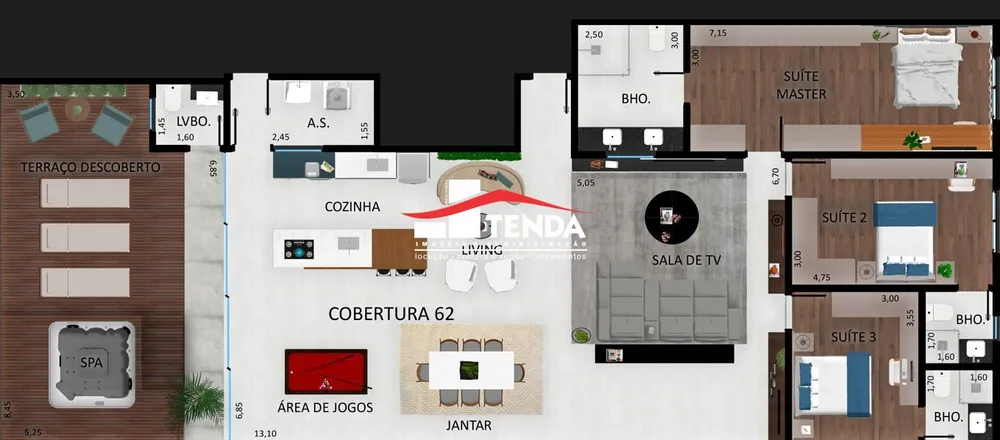 Apartamento, 3 quartos, 225 m² - Foto 8