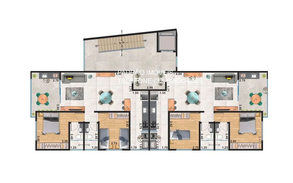 Apartamento, 3 quartos, 78 m² - Foto 3