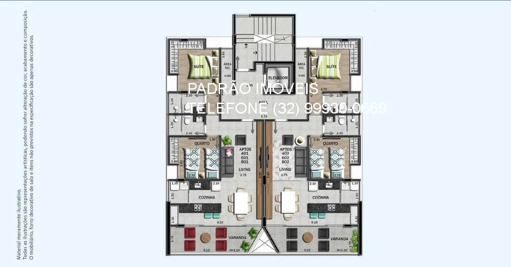 Apartamento, 2 quartos, 72 m² - Foto 7