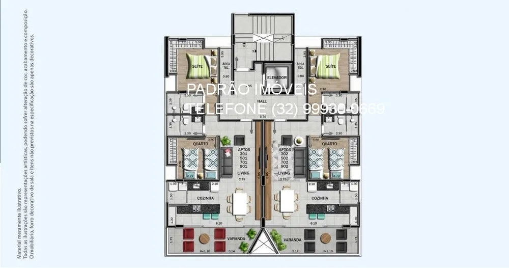 Apartamento, 2 quartos, 72 m² - Foto 5