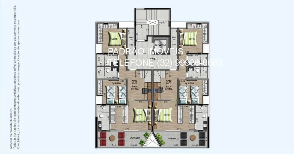 Apartamento, 2 quartos, 72 m² - Foto 11