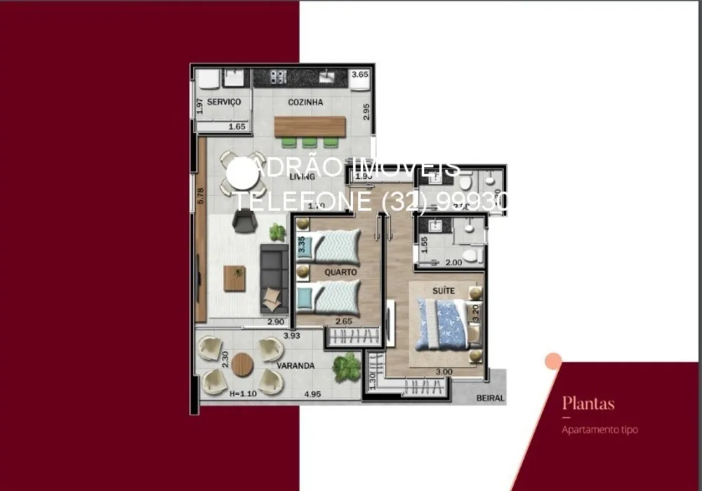 Apartamento, 2 quartos, 83 m² - Foto 9