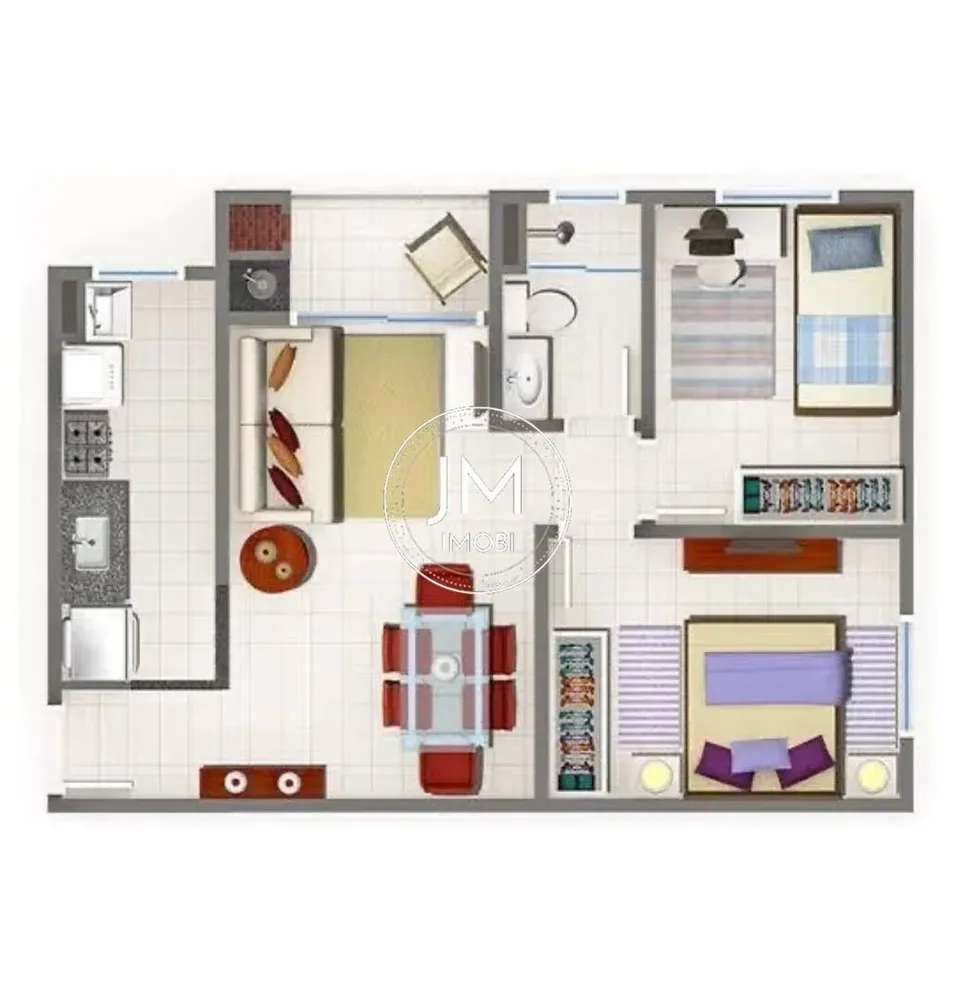 Apartamento, 2 quartos, 50 m² - Foto 25