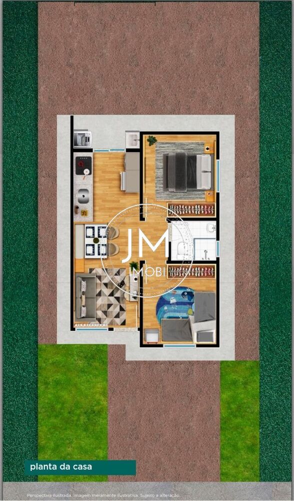 Casa, 2 quartos, 160 m² - Foto 10