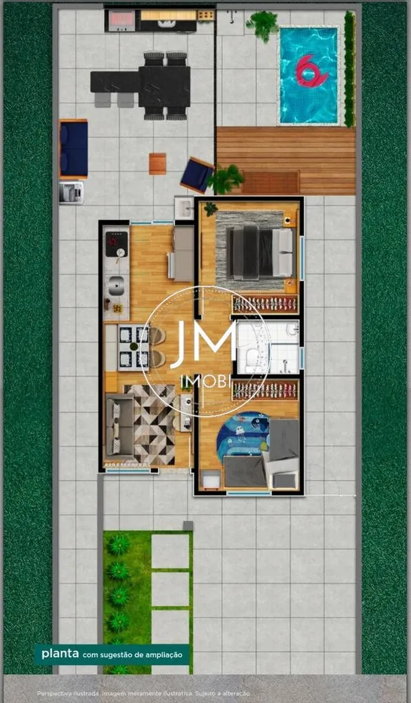 Casa, 2 quartos, 160 m² - Foto 19