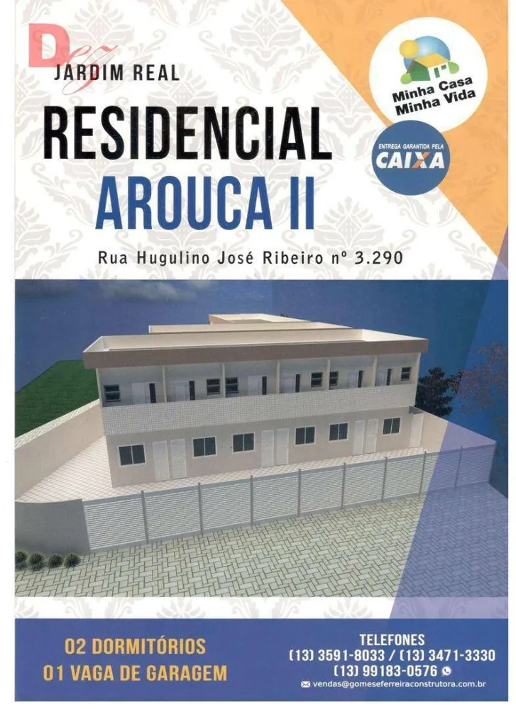 Casa, 2 quartos, 53 m² - Foto 1