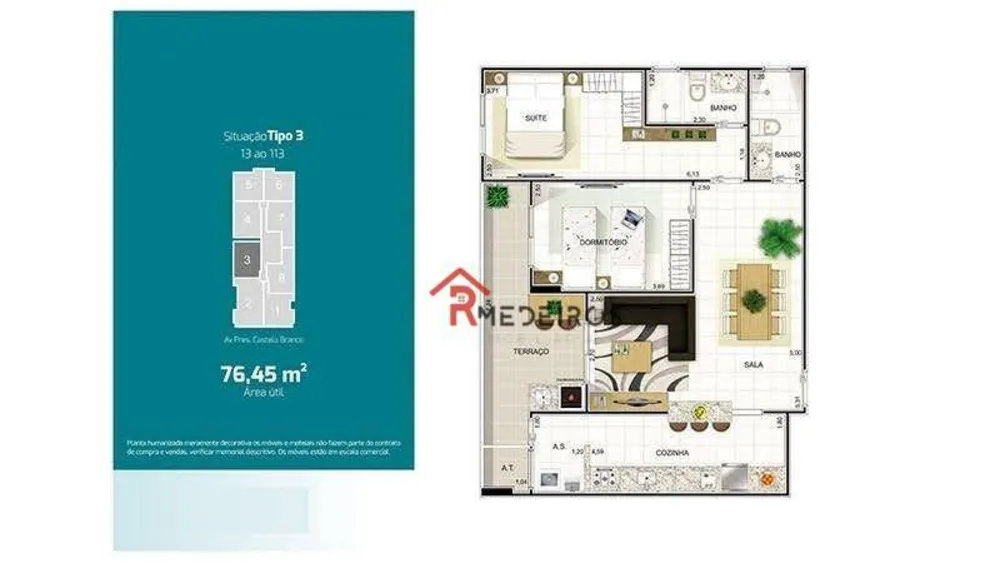 Apartamento, 2 quartos, 76 m² - Foto 4