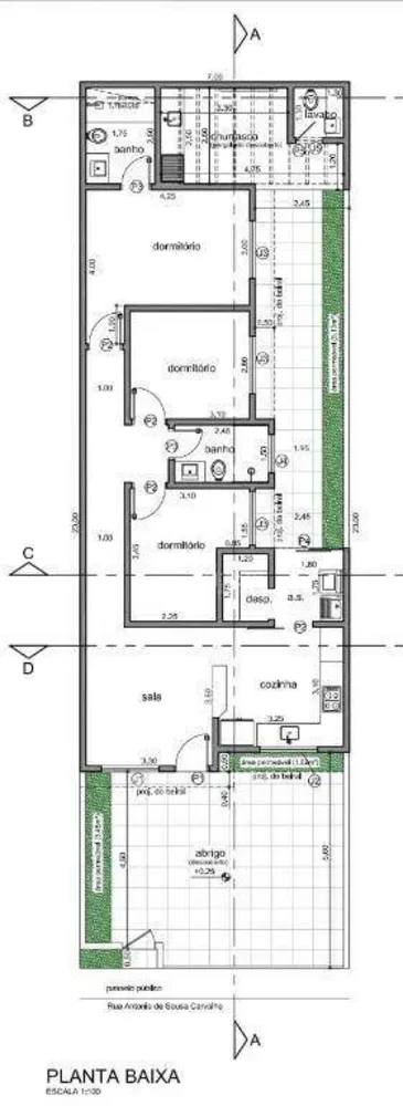 Casa, 3 quartos, 90 m² - Foto 12