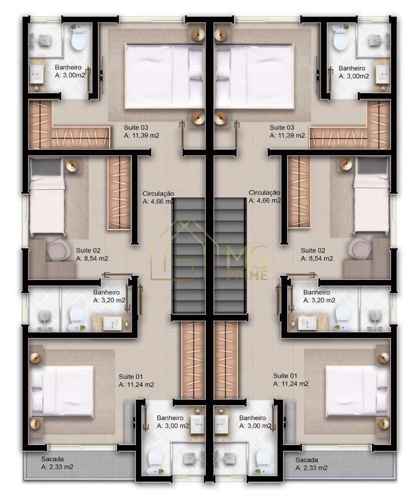 Casa, 3 quartos, 120 m² - Foto 4