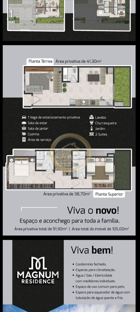 Casa à venda com 2 quartos, 73m² - Foto 2