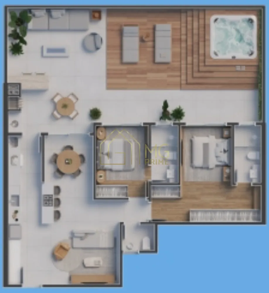 Apartamento, 2 quartos, 77 m² - Foto 7