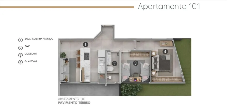 Apartamento, 2 quartos, 67 m² - Foto 3