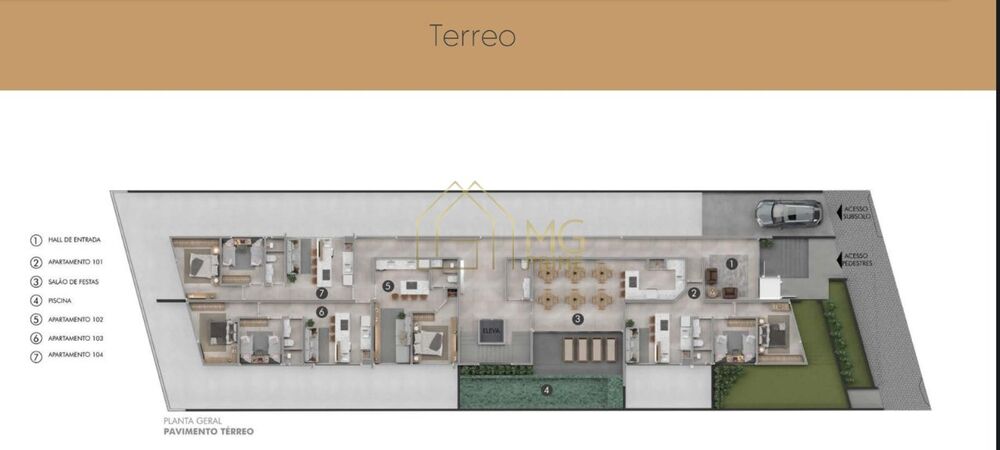 Apartamento, 2 quartos, 67 m² - Foto 1