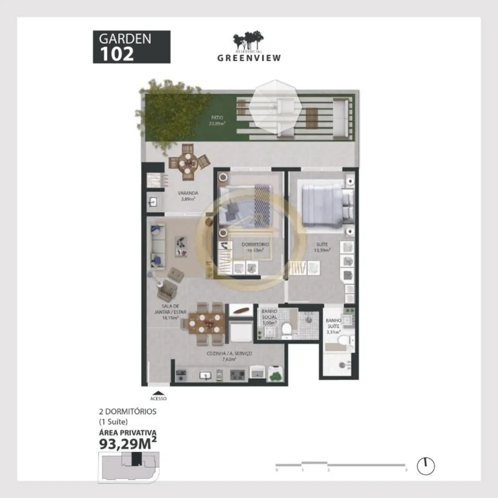Apartamento, 2 quartos, 68 m² - Foto 11