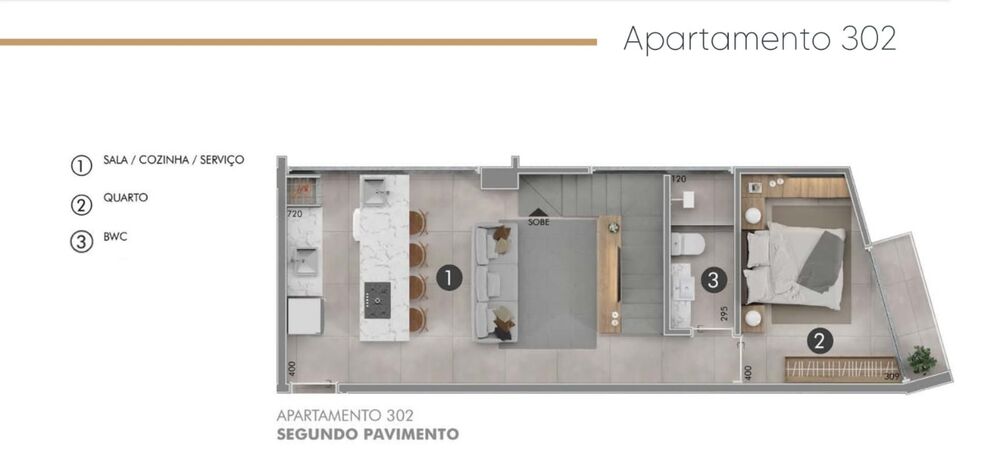 Apartamento, 3 quartos, 104 m² - Foto 2