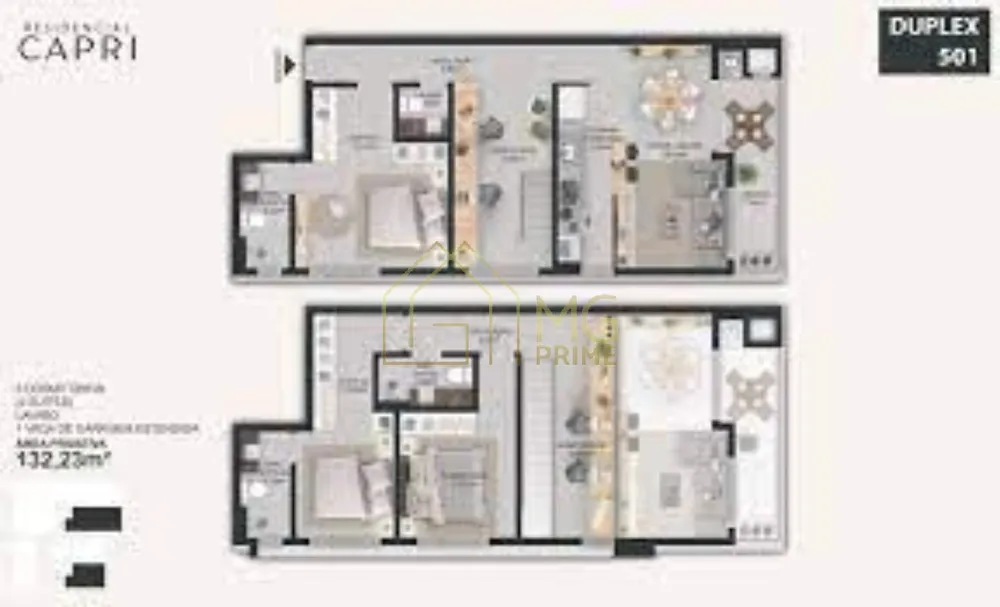 Apartamento, 2 quartos, 78 m² - Foto 3