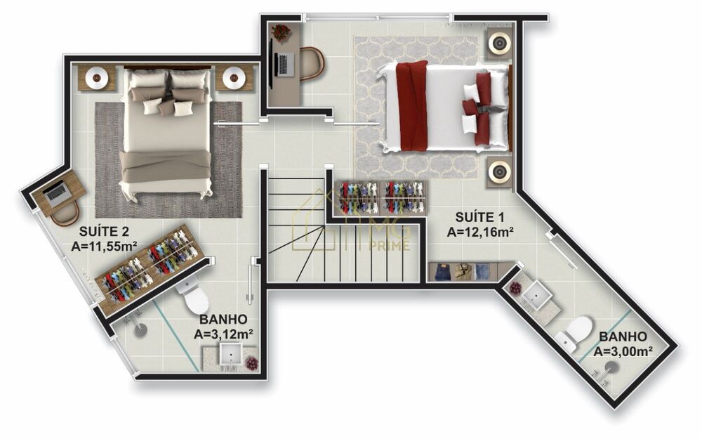 Cobertura à venda com 3 quartos, 125m² - Foto 2