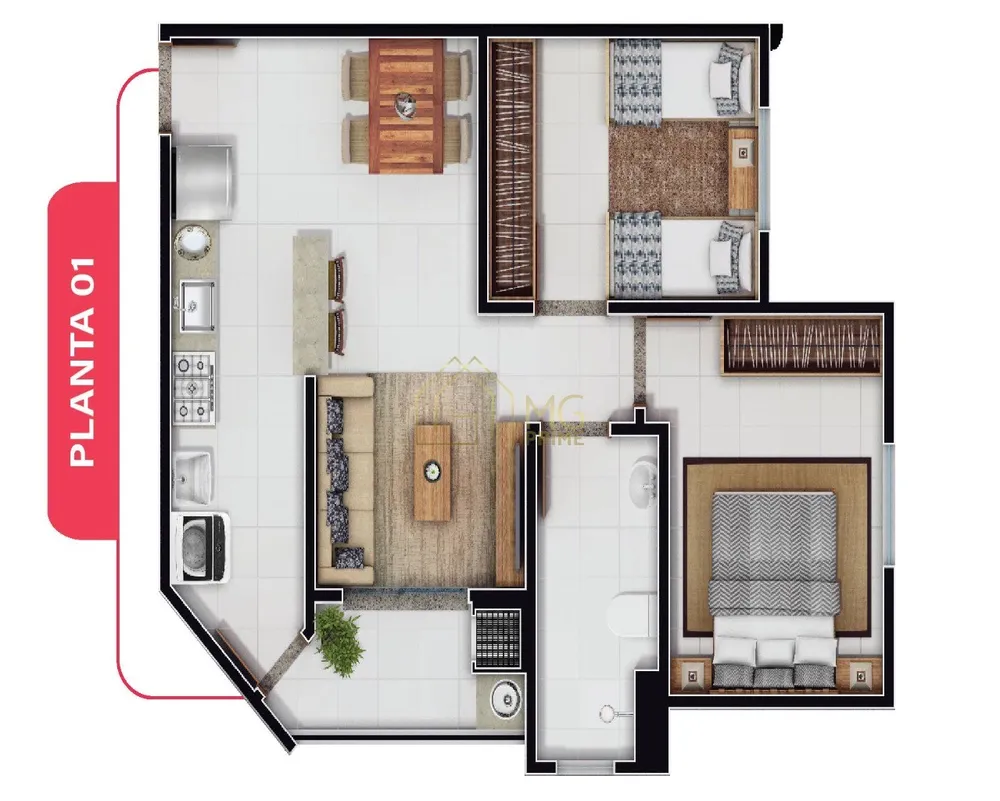 Apartamento, 2 quartos, 67 m² - Foto 11