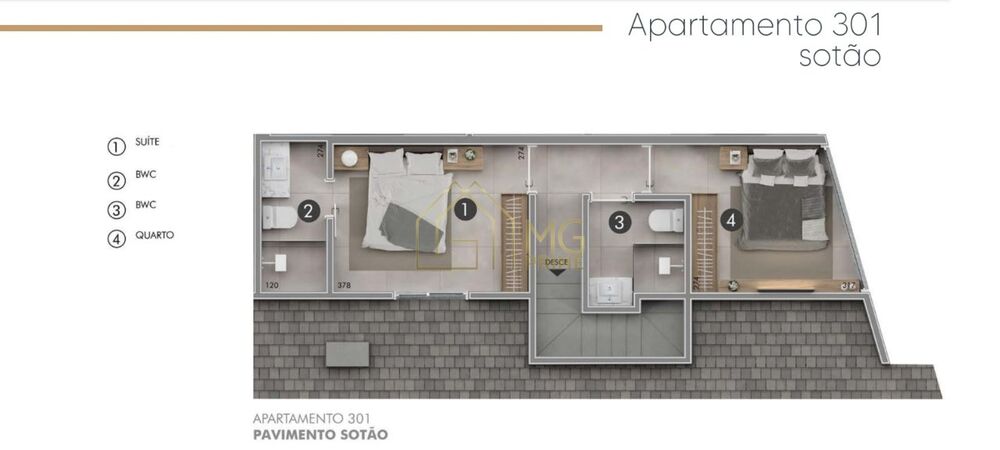 Apartamento, 3 quartos, 101 m² - Foto 1