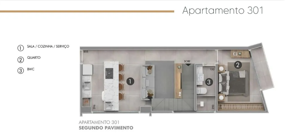 Apartamento, 3 quartos, 101 m² - Foto 3