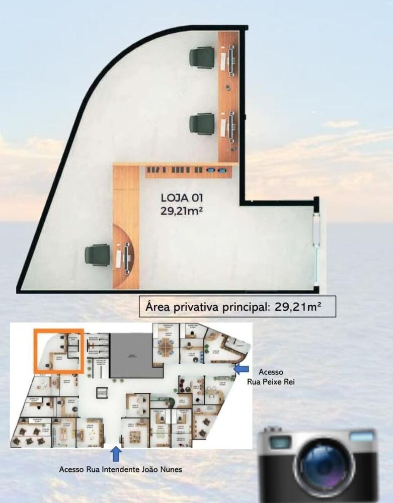 Sala-Conjunto, 29 m² - Foto 2