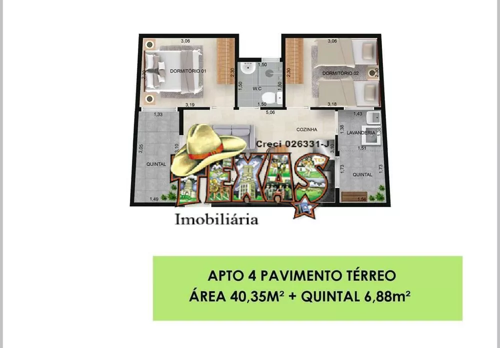 Apartamento à venda com 2 quartos, 40m² - Foto 11