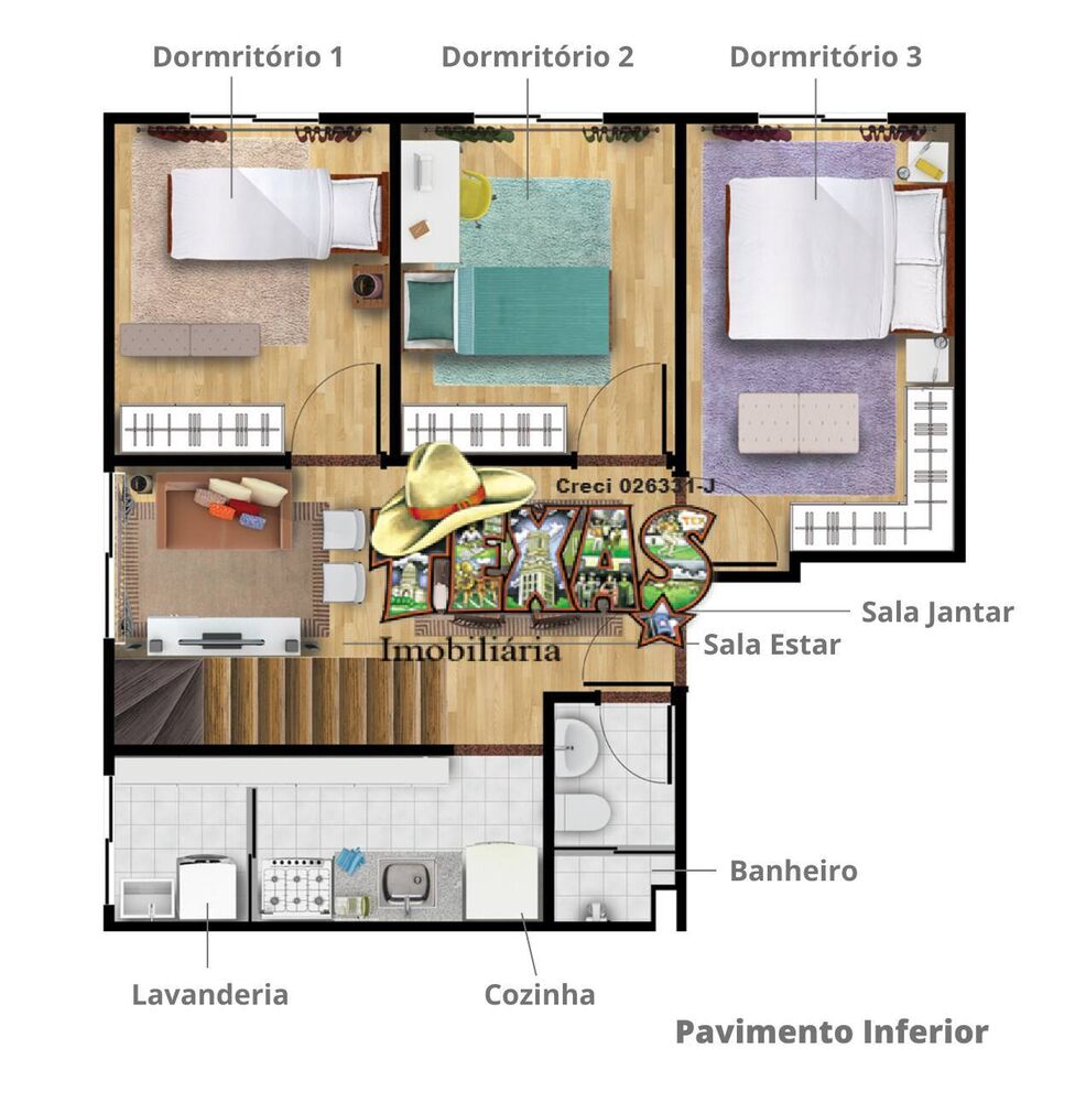 Apartamento à venda com 3 quartos, 92m² - Foto 3