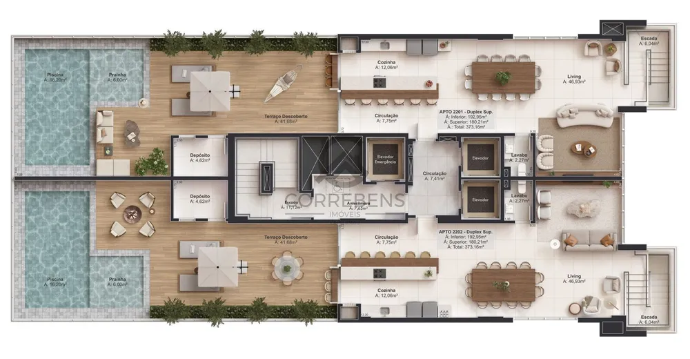 Apartamento, 3 quartos, 192 m² - Foto 16