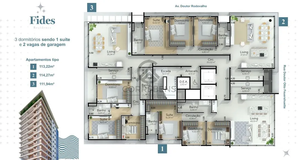 Apartamento, 3 quartos, 113 m² - Foto 17