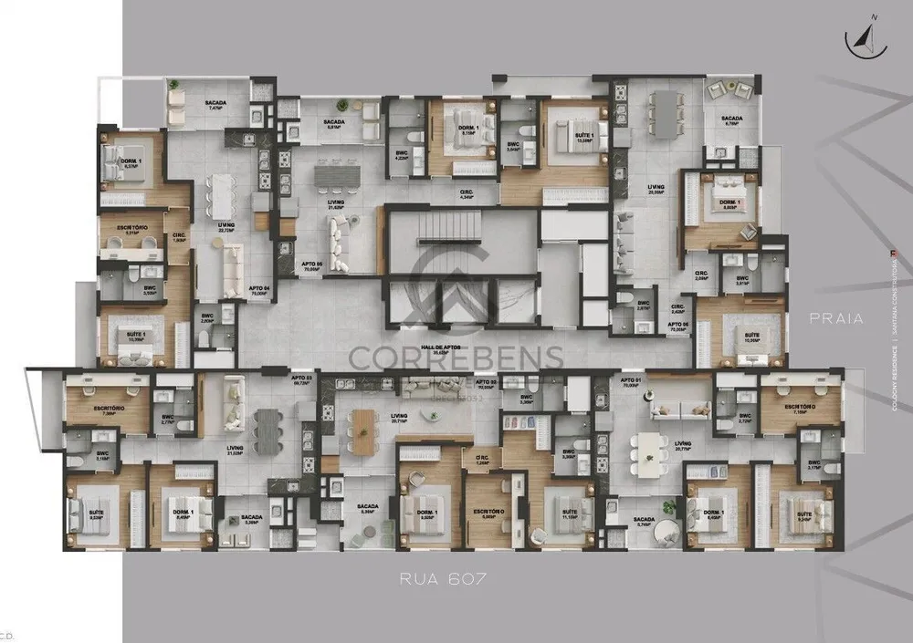 Apartamento, 3 quartos, 70 m² - Foto 7