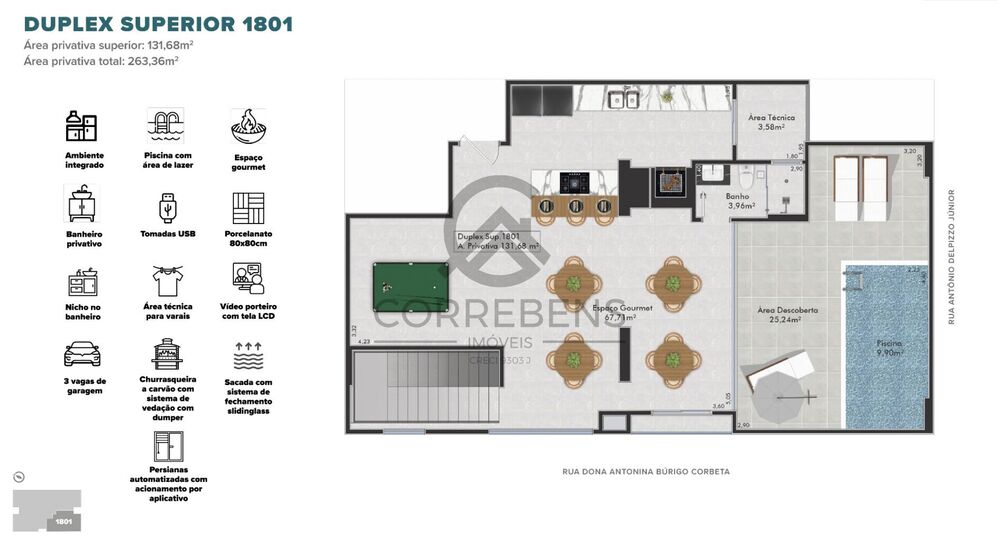Apartamento, 3 quartos, 126 m² - Foto 2