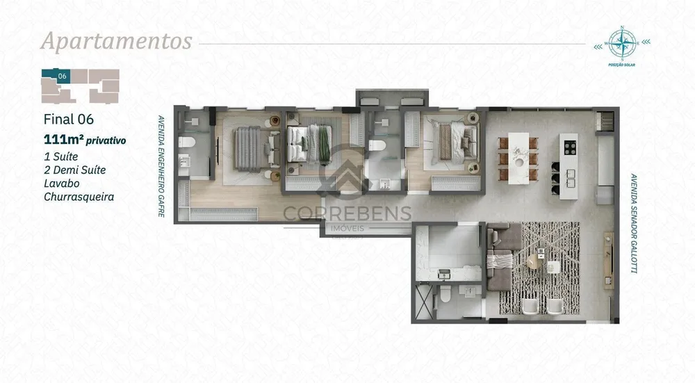 Apartamento, 2 quartos, 89 m² - Foto 12