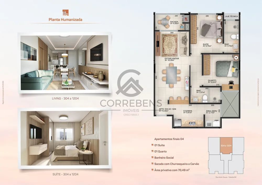 Apartamento, 2 quartos, 70 m² - Foto 13
