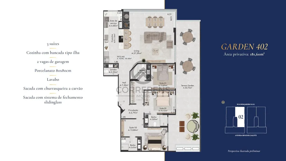 Apartamento, 3 quartos, 178 m² - Foto 10